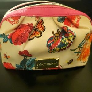 Betsey Johnson cosmetics bag